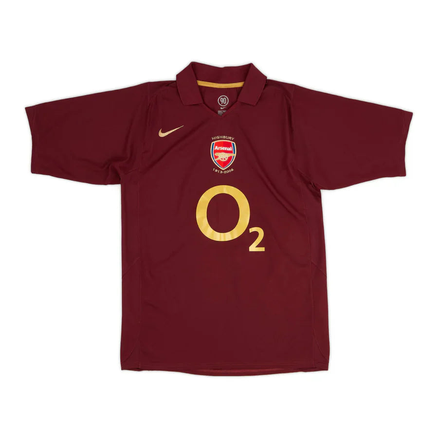 2005-06 Arsenal FC 1a Equipación